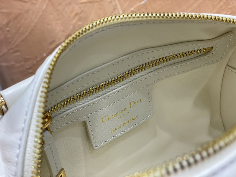 N品 DIOR ディオール Dior Groove 20 バッグ スモール M1364UBOL_M030 ホワイト ゴールド金具 激安優良店 - 画像 (2)