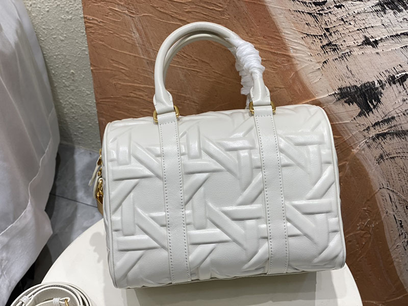 N品 DIOR ディオール Dior Groove 25 バッグ ミディアム M1365UBOL_M030 ホワイト ゴールド金具 激安優良店 - 画像 (5)