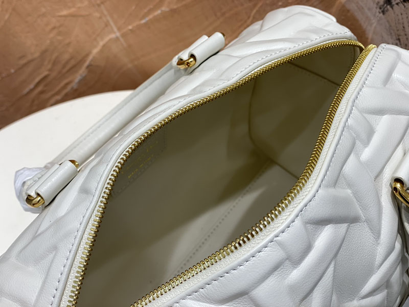 N品 DIOR ディオール Dior Groove 25 バッグ ミディアム M1365UBOL_M030 ホワイト ゴールド金具 激安優良店 - 画像 (3)