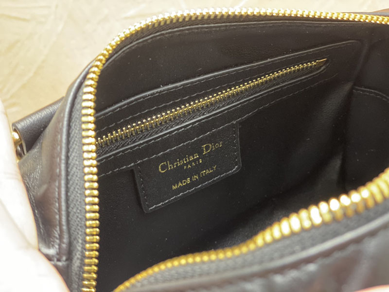 N品 DIOR ディオール Dior Groove 20 バッグ スモール M1364UBOL_M900 黒 ブラック ゴールド金具 激安優良店 - 画像 (2)