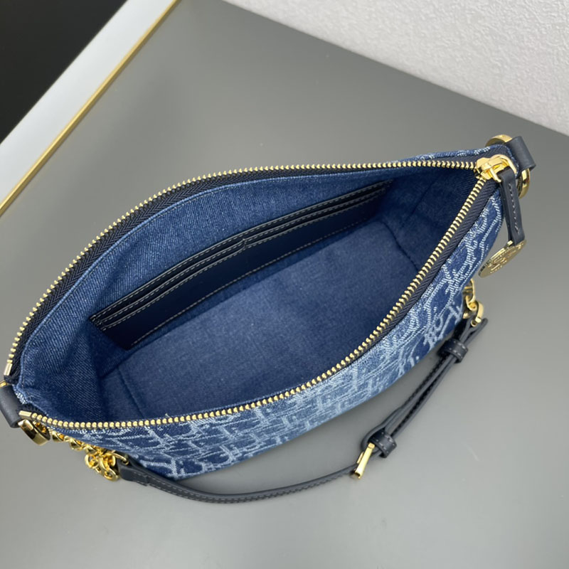 N品 DIOR ディオール Diorstar ホーボーバッグ S3202UTZQ_M49E ネイビー ゴールド金具 激安優良店 - 画像 (6)