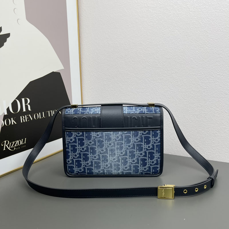 N品 DIOR ディオール 30 Montaigne バッグ M9203UTZQ_M49E ネイビー ゴールド金具 激安優良店 - 画像 (9)