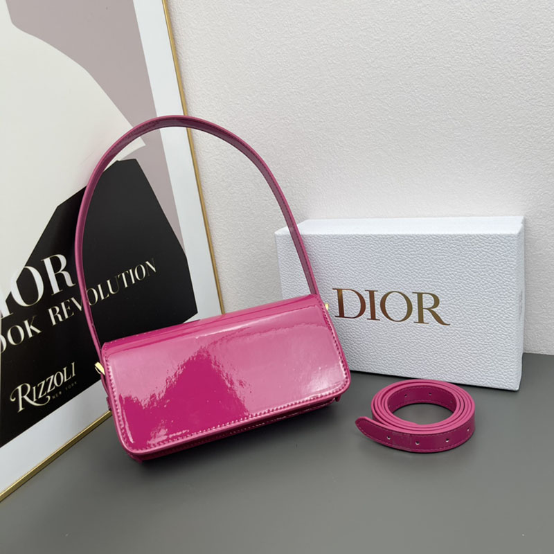 N品 DIOR ディオール Miss Dior フラップバッグ M2610UWIS_M16F ラニーピンク ゴールド金具 激安優良店 - 画像 (9)