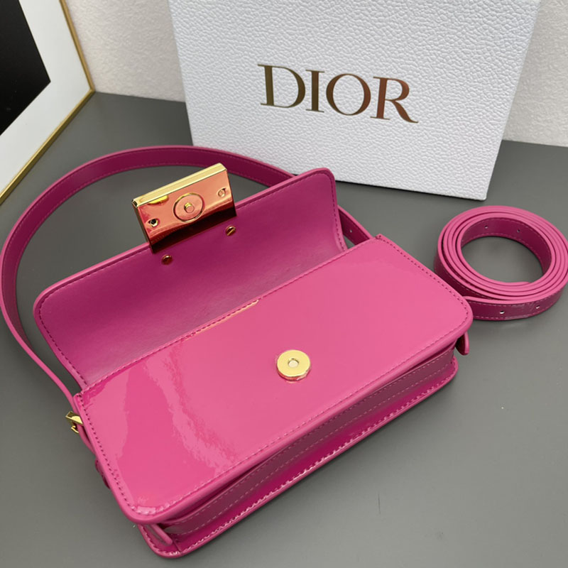 N品 DIOR ディオール Miss Dior フラップバッグ M2610UWIS_M16F ラニーピンク ゴールド金具 激安優良店 - 画像 (5)