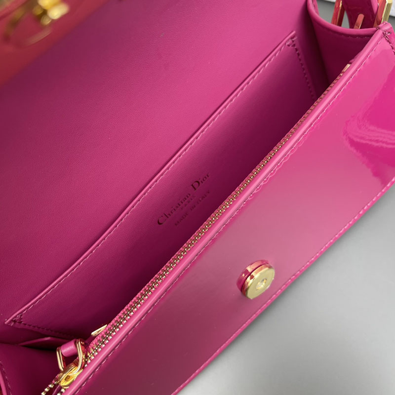 N品 DIOR ディオール Miss Dior フラップバッグ M2610UWIS_M16F ラニーピンク ゴールド金具 激安優良店 - 画像 (4)