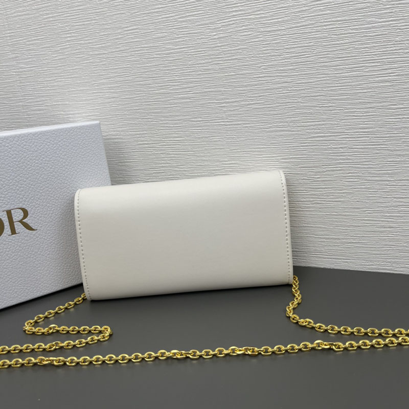 N品 DIOR ディオール Dior Bobby East-West バッグ M9327UMOL_M030 ラテ ボックスカーフスキン ゴールド金具 激安優良店 - 画像 (9)