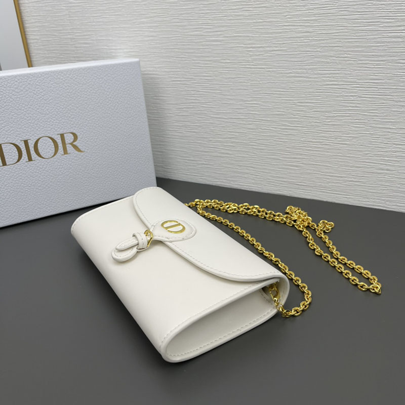 N品 DIOR ディオール Dior Bobby East-West バッグ M9327UMOL_M030 ラテ ボックスカーフスキン ゴールド金具 激安優良店 - 画像 (8)
