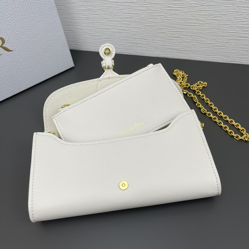 N品 DIOR ディオール Dior Bobby East-West バッグ M9327UMOL_M030 ラテ ボックスカーフスキン ゴールド金具 激安優良店 - 画像 (7)