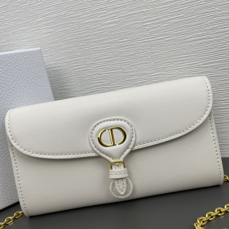 N品 DIOR ディオール Dior Bobby East-West バッグ M9327UMOL_M030 ラテ ボックスカーフスキン ゴールド金具 激安優良店 - 画像 (6)