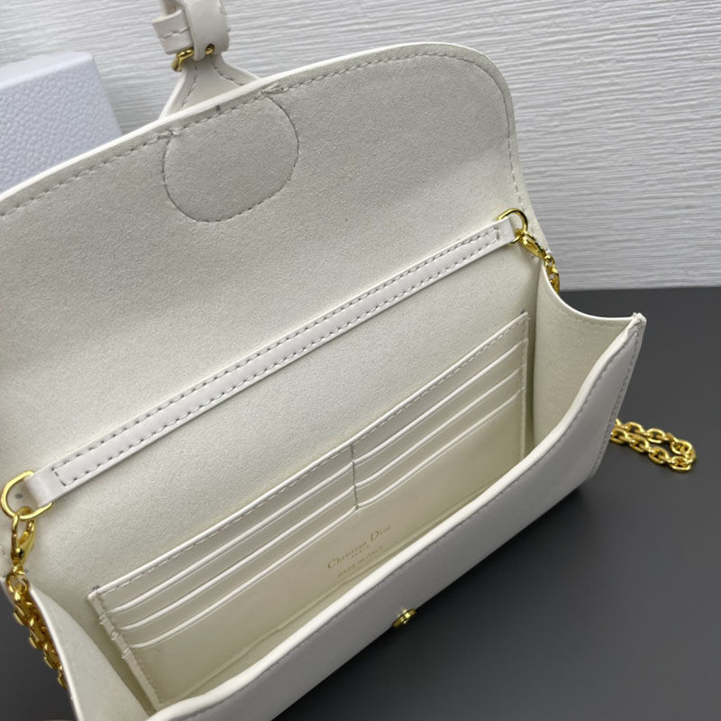 N品 DIOR ディオール Dior Bobby East-West バッグ M9327UMOL_M030 ラテ ボックスカーフスキン ゴールド金具 激安優良店 - 画像 (5)