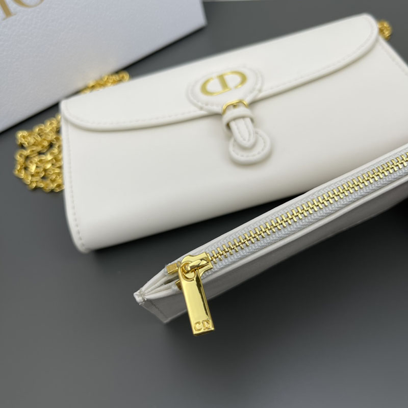 N品 DIOR ディオール Dior Bobby East-West バッグ M9327UMOL_M030 ラテ ボックスカーフスキン ゴールド金具 激安優良店 - 画像 (3)