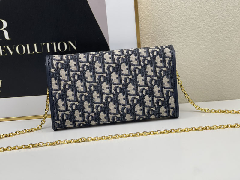 N品 DIOR ディオール Dior Bobby East-West ポーチ S5703UTZQ_M928 ディオール オブリーク ジャカード ゴールド金具 激安優良店 - 画像 (9)