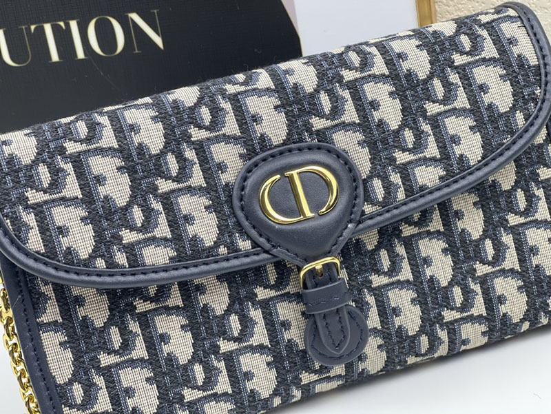 N品 DIOR ディオール Dior Bobby East-West ポーチ S5703UTZQ_M928 ディオール オブリーク ジャカード ゴールド金具 激安優良店 - 画像 (8)