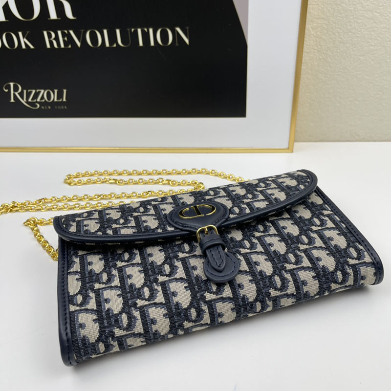 N品 DIOR ディオール Dior Bobby East-West ポーチ S5703UTZQ_M928 ディオール オブリーク ジャカード ゴールド金具 激安優良店 - 画像 (5)