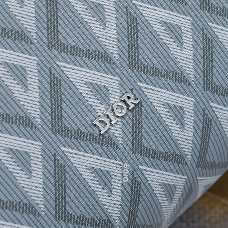 N品 DIOR ディオール ポーチ 2ESCA494CDP_H42E CD Diamond コーティング カーフスキン シルバー金具 激安優良店 - 画像 (6)