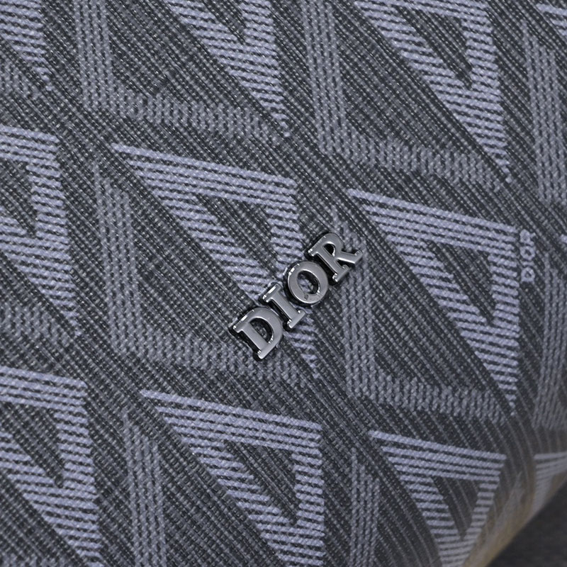 N品 DIOR ディオール ポーチ 2ESCA494CDP_H43E CD Diamond コーティング カーフスキン シルバー金具 激安優良店 - 画像 (6)