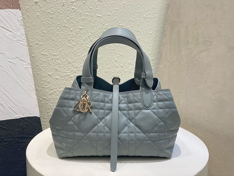 超N品 ディオールバッグコピー Dior Toujours バッグ スモール M2822OSHJ_M41G ストーングレー カーフスキン ゴールド金具 - 画像 (8)