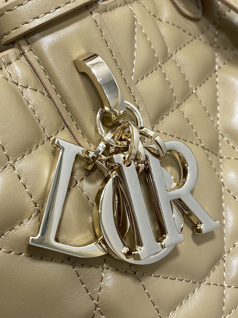 超N品 ディオールバッグコピー Dior Toujours バッグ スモール M2822OSHJ_M53U ブラウン カーフスキン ゴールド金具 - 画像 (9)