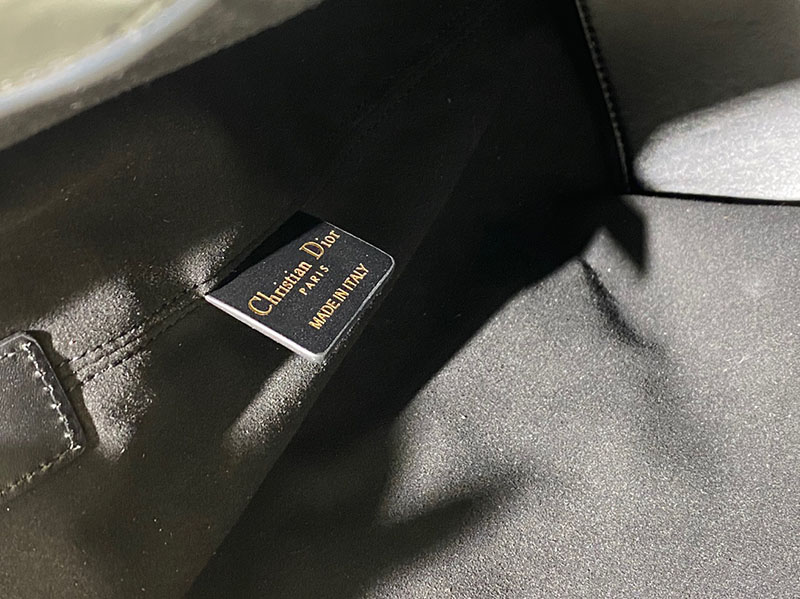 超N品 ディオールバッグコピー Dior Toujours バッグ ラージ M2820OSHJ_M900 黒 ブラック カーフスキン ゴールド金具 - 画像 (2)