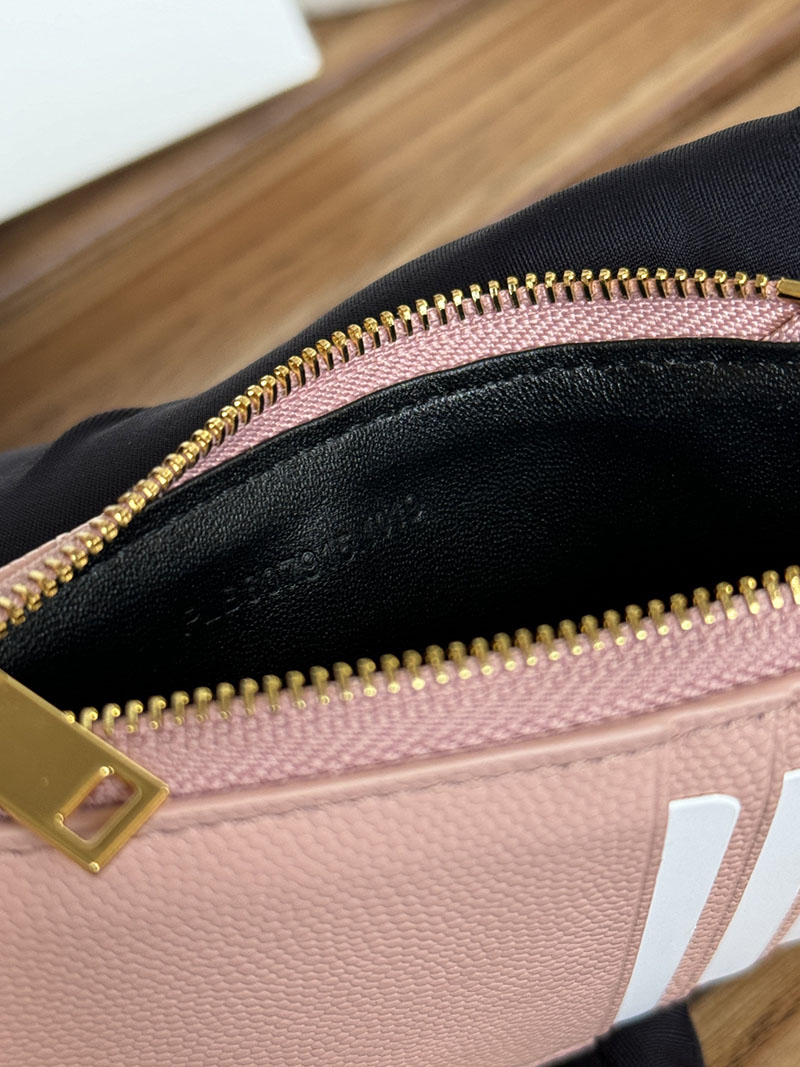 最高級サンローランスーパーコピー YSL モノグラム フラグメント ジップカードケース レディース ピンク 607915BOW015000 カーフスキンレザー ゴールド金具 - 画像 (2)