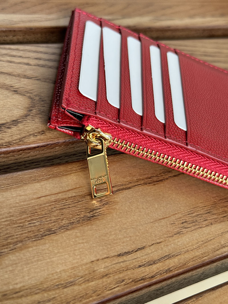 最高級サンローランスーパーコピー YSL モノグラム フラグメント ジップカードケース レディース フューシャ 607915BOW015526 カーフスキンレザー ゴールド金具 - 画像 (4)