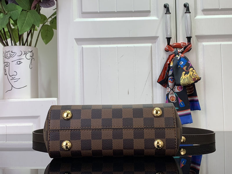 ルイヴィトン ホーボーバッグ 新作 クリュニー MINI ブラウン N00097 ダミエ・エベヌ キャンバス ゴールド金具 - 画像 (7)