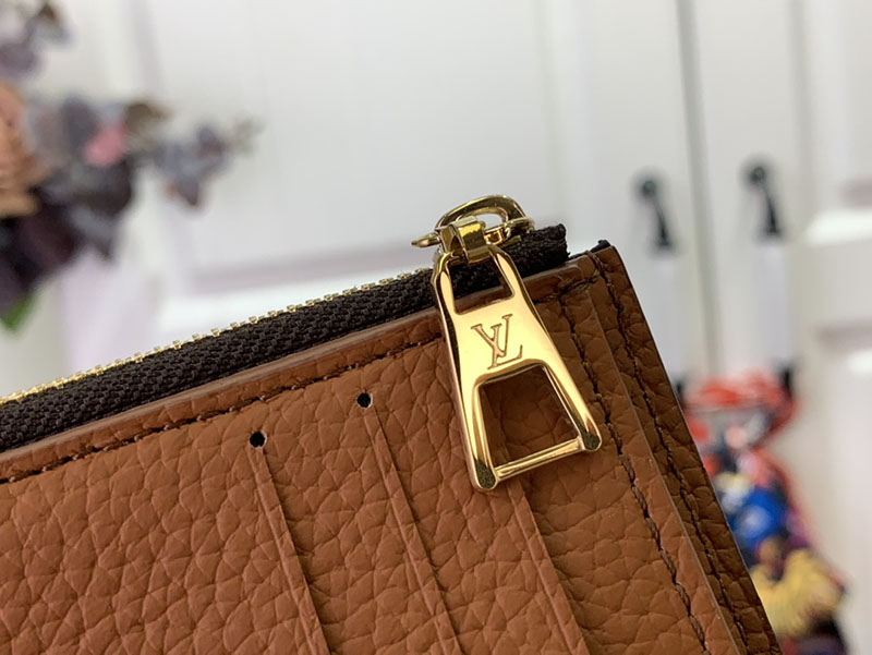 ルイヴィトン 財布 2025 新作 ポルトフォイユ・ヴィクトリーヌ ブラック M82640 カーフレザー 三つ折り財布 レディース 人気 - 画像 (5)