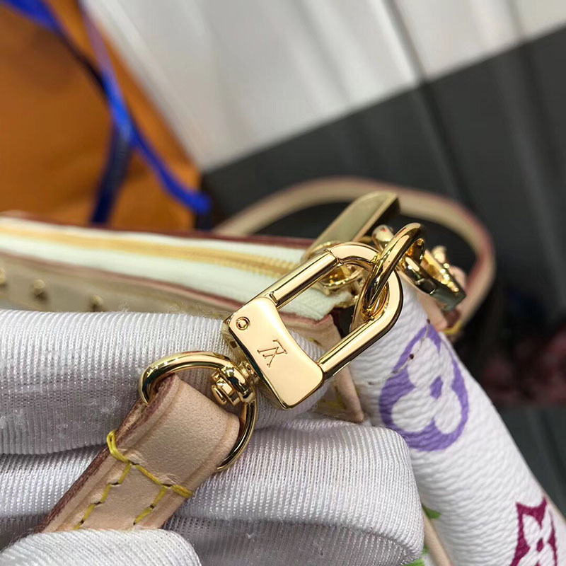 ルイヴィトン ポーチ 新作 ポシェット アクセソワール ブロン/マルチカラー M92649 モノグラム・マルチカラー ミニバッグ 人気 - 画像 (6)