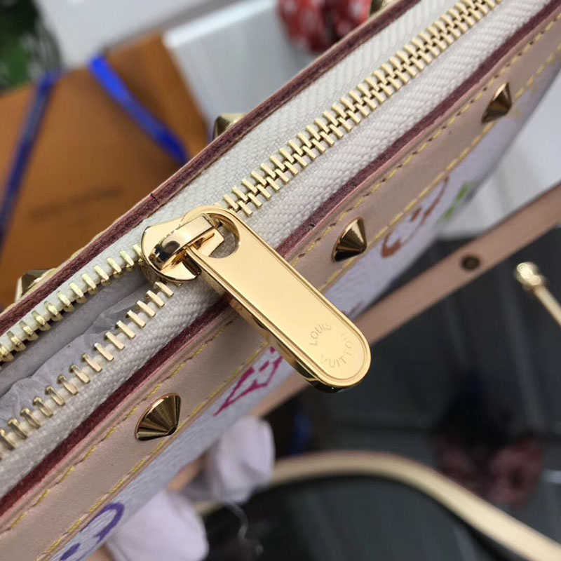 ルイヴィトン ポーチ 新作 ポシェット アクセソワール ブロン/マルチカラー M92649 モノグラム・マルチカラー ミニバッグ 人気 - 画像 (5)