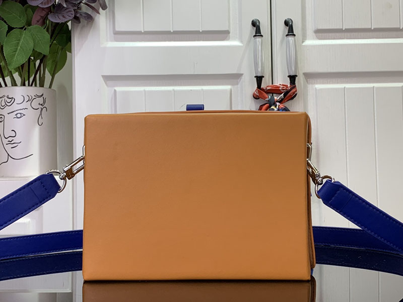 ルイヴィトン ショルダーバッグ 新作 ミディアム ハンドバッグ ショッパー サフラン M24455 レザー シルバー金具 - 画像 (8)
