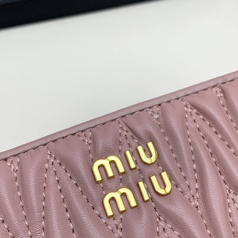 最高級MiuMiuスーパーコピー ミュウミュウ財布コピー マテラッセレザー ジップアラウンド長財布 ピンク 5ML506_2FPP_F0E18 レディース 人気 - 画像 (7)