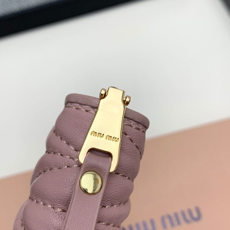 最高級MiuMiuスーパーコピー ミュウミュウ財布コピー マテラッセレザー ジップアラウンド長財布 ピンク 5ML506_2FPP_F0E18 レディース 人気 - 画像 (5)