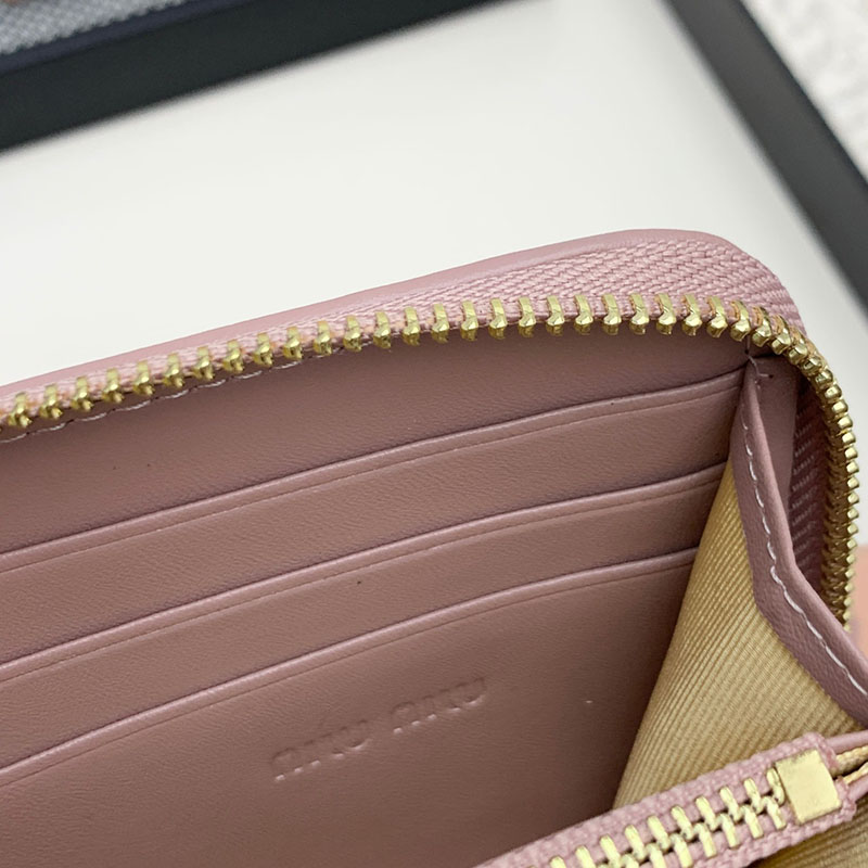 最高級MiuMiuスーパーコピー ミュウミュウ財布コピー マテラッセレザー ジップアラウンド長財布 ピンク 5ML506_2FPP_F0E18 レディース 人気 - 画像 (3)