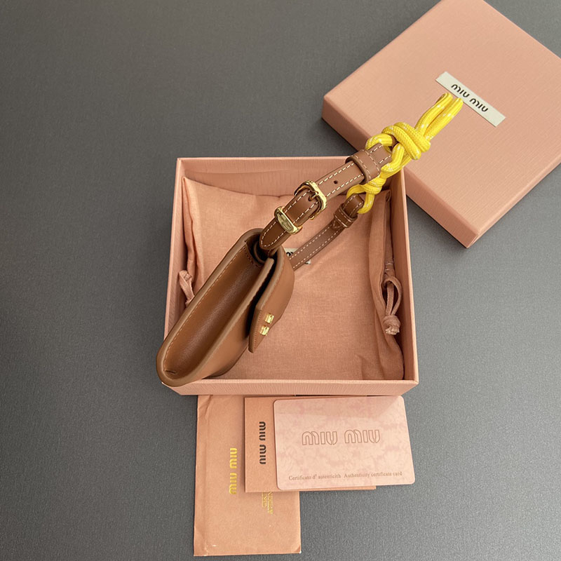 最高級MiuMiuスーパーコピー ミュウミュウ財布コピー ショルダー財布 ブラウン/イエロー 5MT024_ACRT_F0316 レディース - 画像 (7)