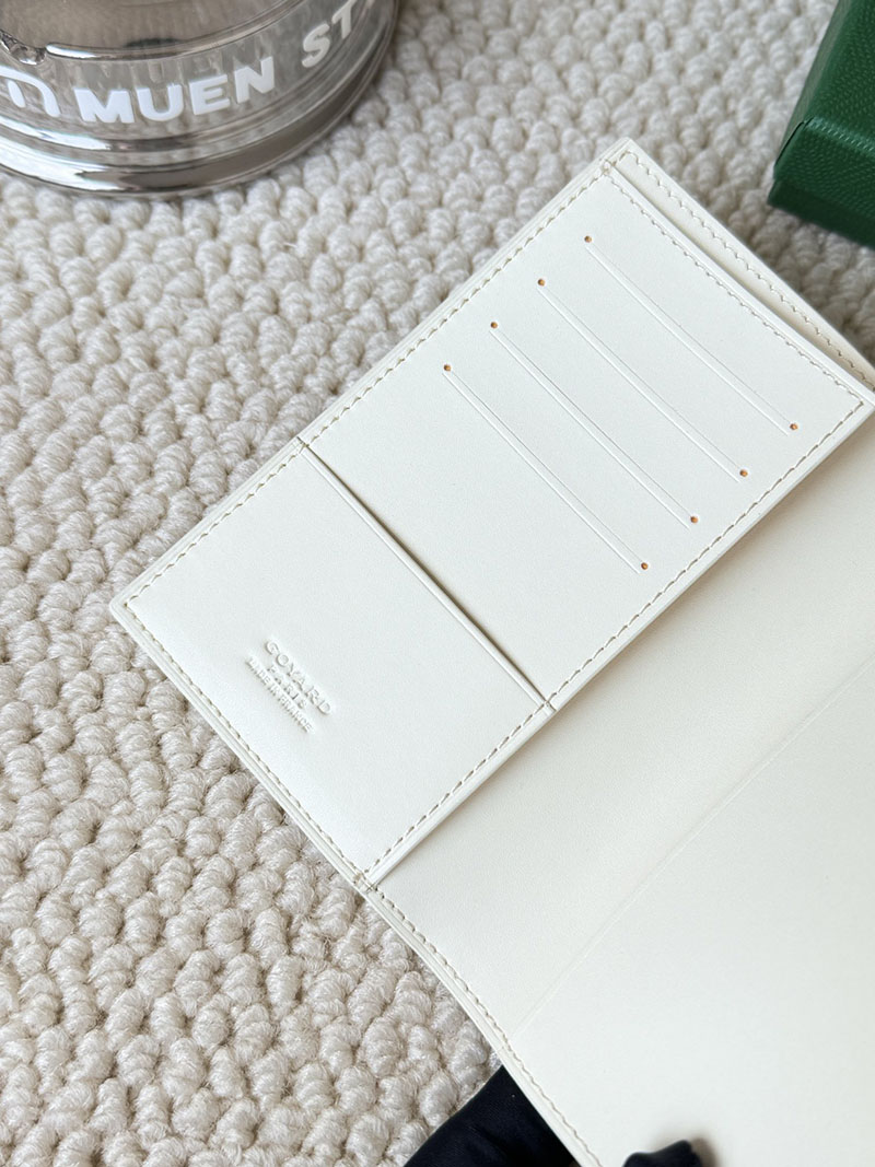 最高級ゴヤールスーパーコピー ゴヤール財布コピー Goyardine Canvas & Vauzelles Calfskin ホワイト 2409432 - 画像 (3)