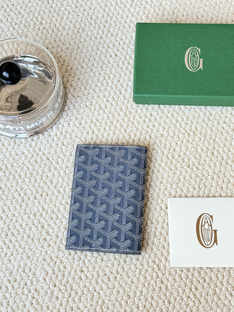 最高級ゴヤールスーパーコピー ゴヤール財布コピー Goyardine Canvas & Vauzelles Calfskin ブルー 2409433 - 画像 (6)