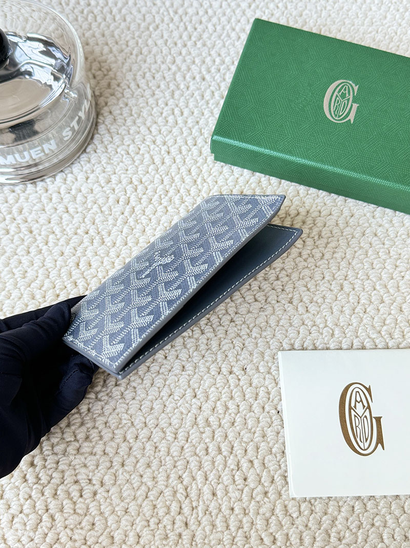最高級ゴヤールスーパーコピー ゴヤール財布コピー Goyardine Canvas & Vauzelles Calfskin ブルー 2409433 - 画像 (5)