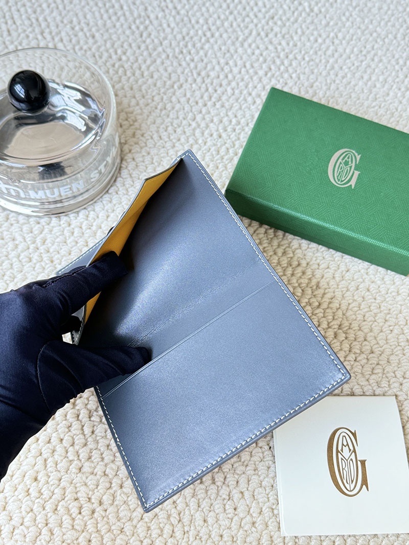 最高級ゴヤールスーパーコピー ゴヤール財布コピー Goyardine Canvas & Vauzelles Calfskin ブルー 2409433 - 画像 (3)