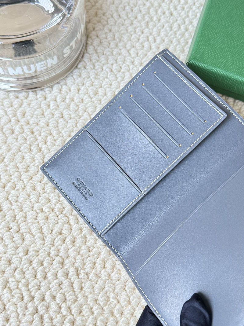最高級ゴヤールスーパーコピー ゴヤール財布コピー Goyardine Canvas & Vauzelles Calfskin ブルー 2409433 - 画像 (2)