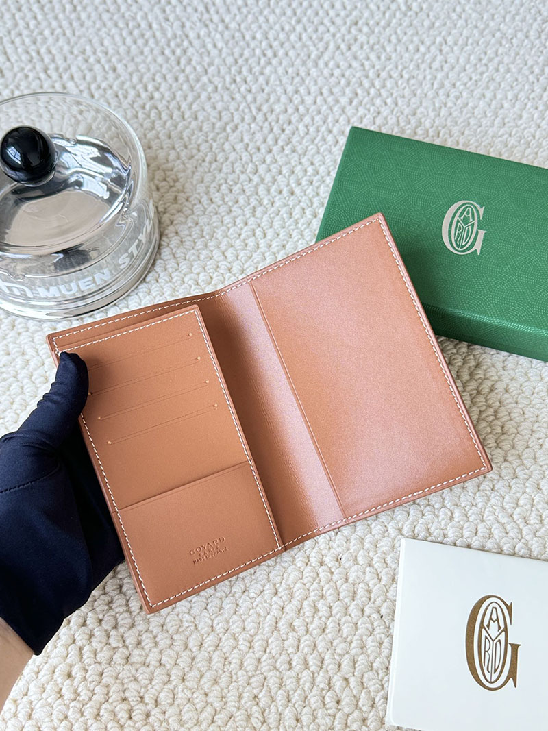 最高級ゴヤールスーパーコピー ゴヤール財布コピー Goyardine Canvas & Vauzelles Calfskin ブラウン ブラック 2409434 - 画像 (4)