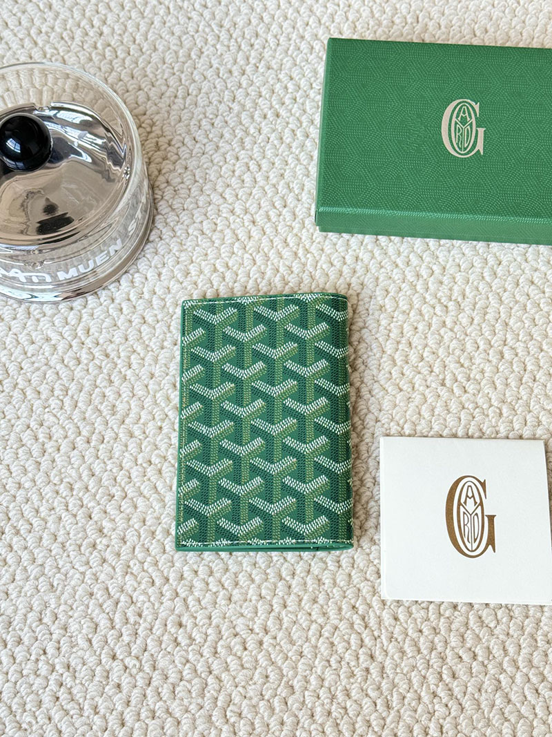 最高級ゴヤールスーパーコピー ゴヤール財布コピー Goyardine Canvas & Vauzelles Calfskin グリーン 2409435 - 画像 (6)