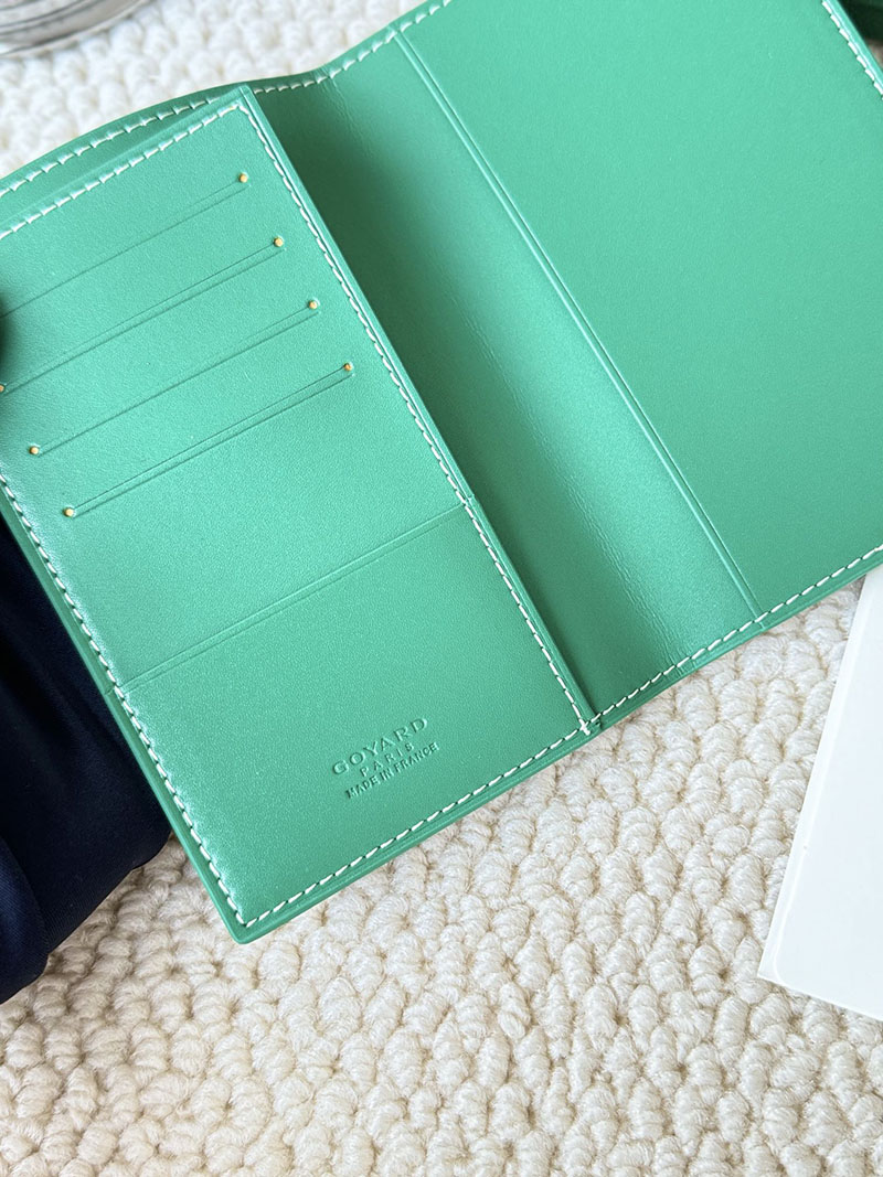 最高級ゴヤールスーパーコピー ゴヤール財布コピー Goyardine Canvas & Vauzelles Calfskin グリーン 2409435 - 画像 (3)