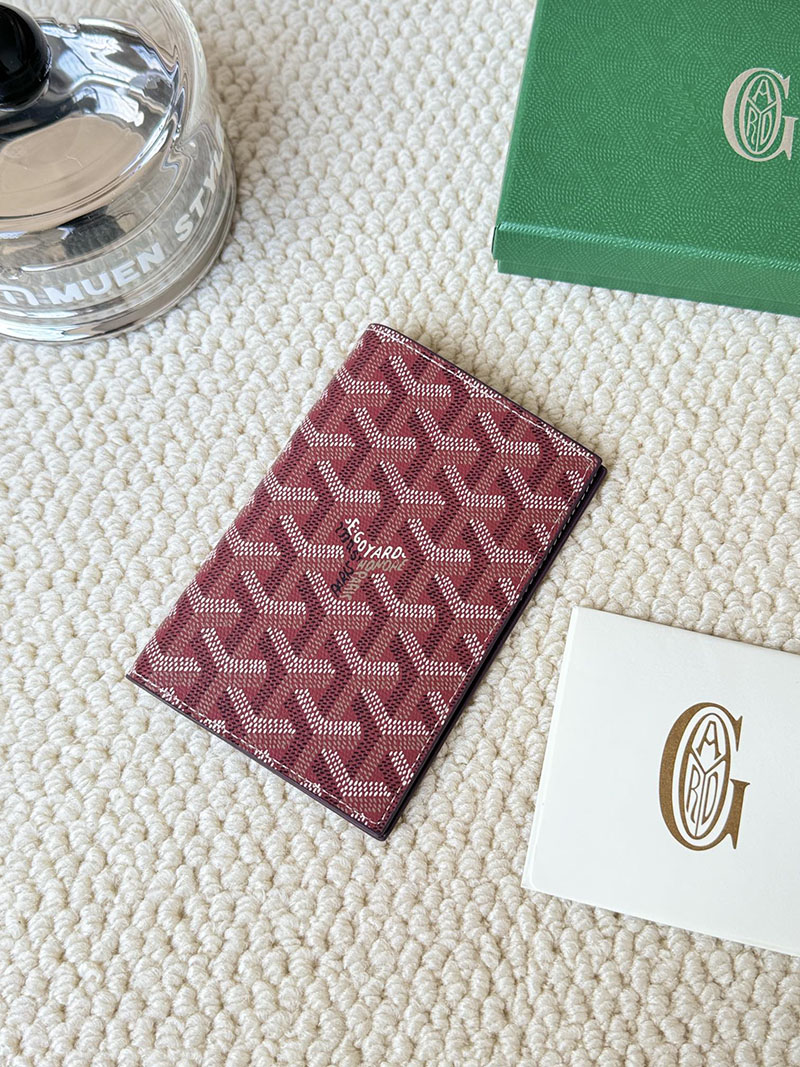 最高級ゴヤールスーパーコピー ゴヤール財布コピー Goyardine Canvas & Vauzelles Calfskin バーガンディ 2409440 - 画像 (5)