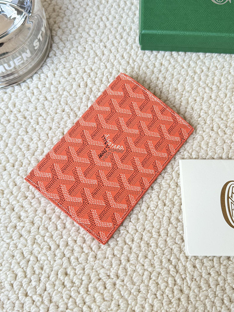 最高級ゴヤールスーパーコピー ゴヤール財布コピー Goyardine Canvas & Vauzelles Calfskin オレンジ 2409441 - 画像 (5)