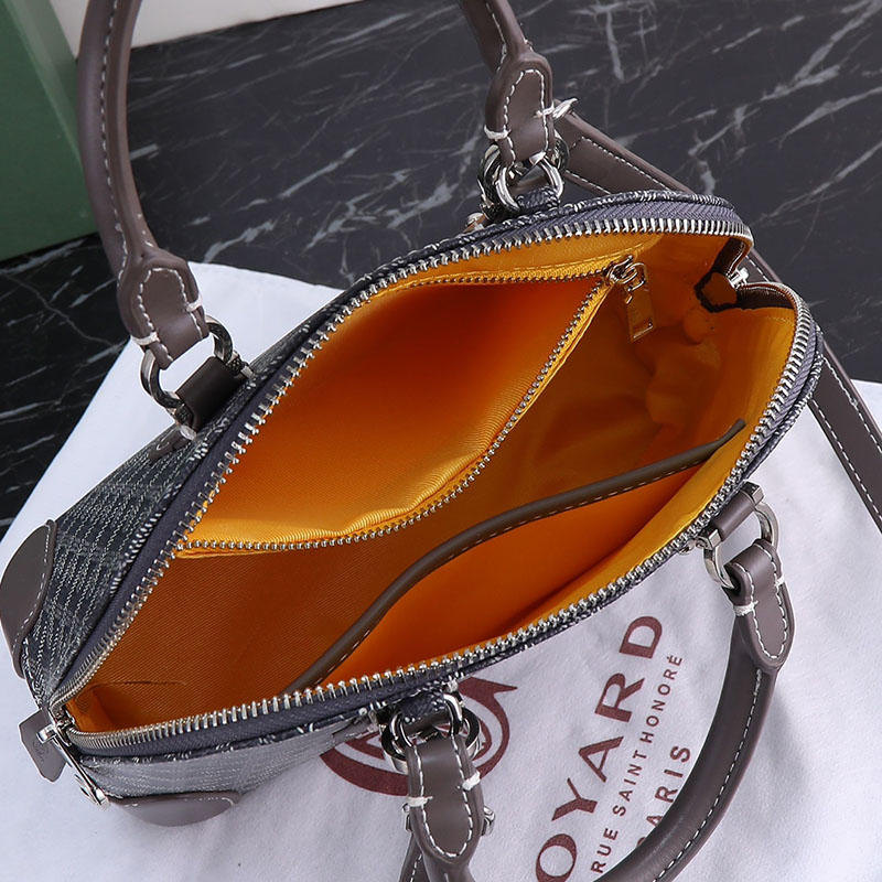 N品 GOYARD ゴヤール ヴァンドーム ミニバッグ VENDO2MINTY33CL33P グレー シルバー金具 激安優良店 - 画像 (2)