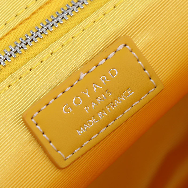 N品 GOYARD ゴヤール ヴァンドーム ミニバッグ VENDO2MINTY08CL08P イエロー シルバー金具 激安優良店 - 画像 (4)