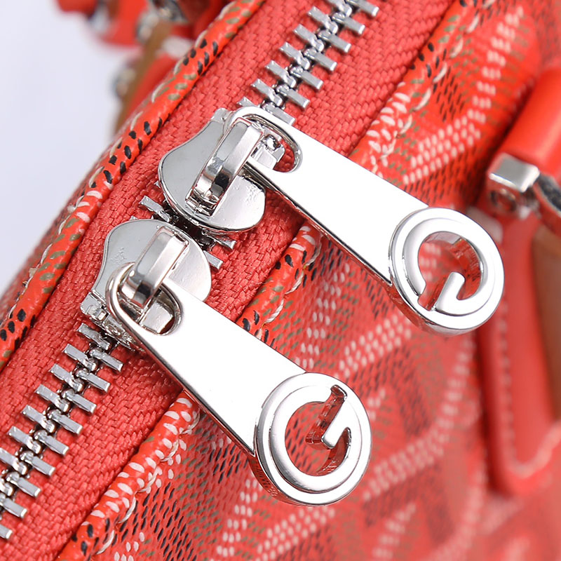 N品 GOYARD ゴヤール ヴァンドーム ミニバッグ VENDO2MINTY07CL07P オレンジ シルバー金具 激安優良店 - 画像 (5)