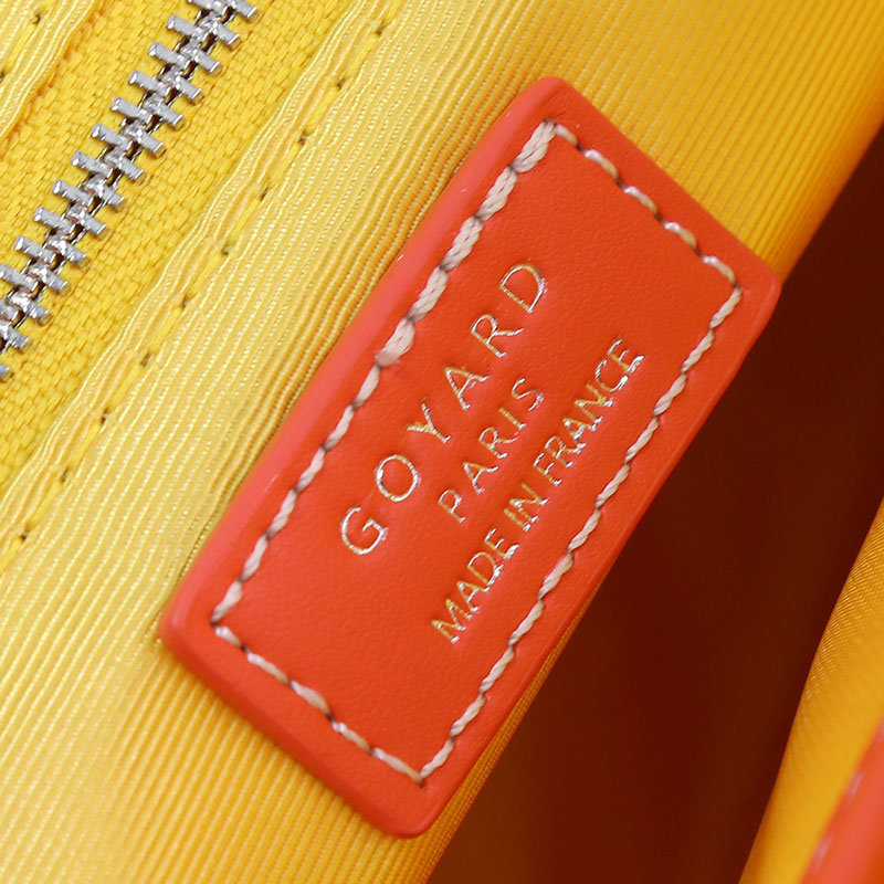 N品 GOYARD ゴヤール ヴァンドーム ミニバッグ VENDO2MINTY07CL07P オレンジ シルバー金具 激安優良店 - 画像 (3)