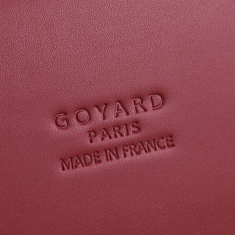 N品 GOYARD ゴヤール ヴァンドーム ミニバッグ VENDO2MINTY33CL33P バーガンディ シルバー金具 激安優良店 - 画像 (3)