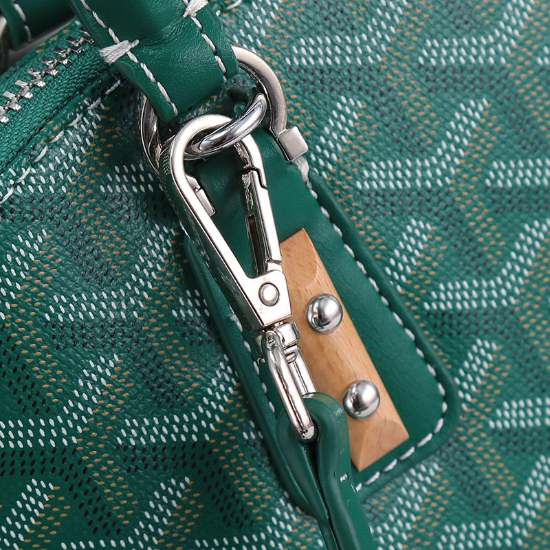 N品 GOYARD ゴヤール ヴァンドーム ミニバッグ VENDO2MINTY09CL09P グリーン シルバー金具 激安優良店 - 画像 (5)